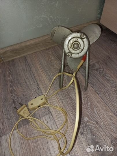 Вентилятор настольный, советский