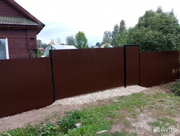 Забор под ключ
