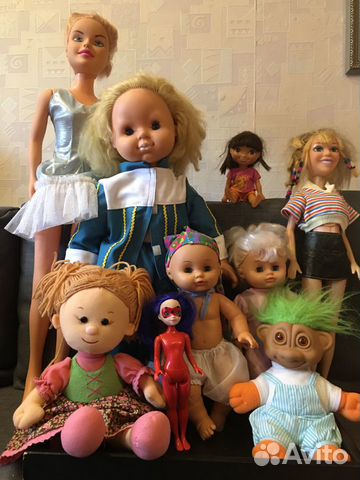 Куклы 80, 63 и 58 см Говорят Поют Частушки Mattel