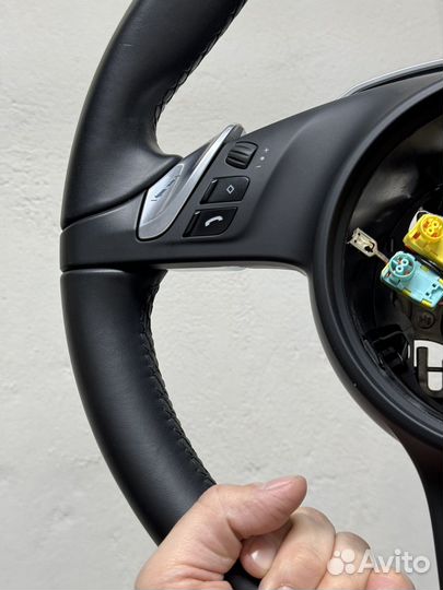 Руль чёрный Porsche Panamera, 911, Boxster, Cayman