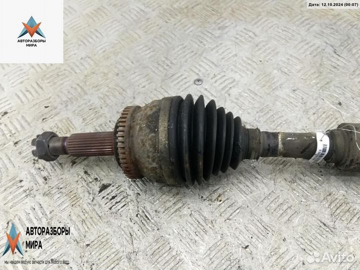 Полуось передняя левая (приводной вал, ШРУС) Kia