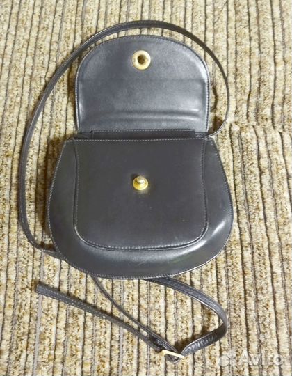 Cумка borella винтажная кожаная