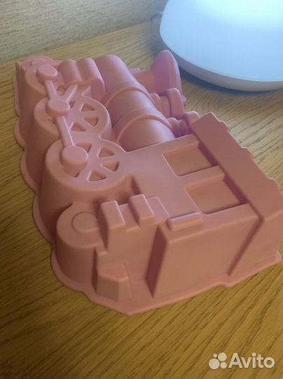 Паровоз форма для выпечки силиконовая