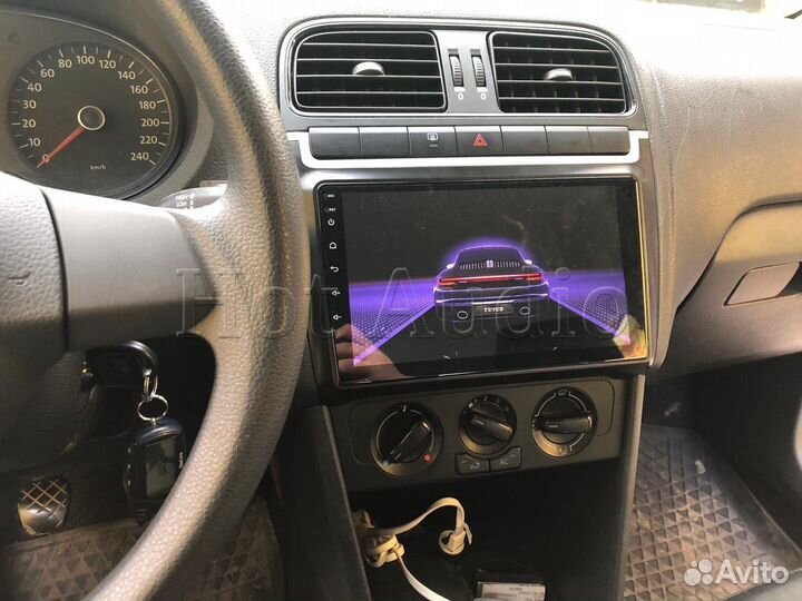 Магнитола Teyes CC3 для VW polo с установкой