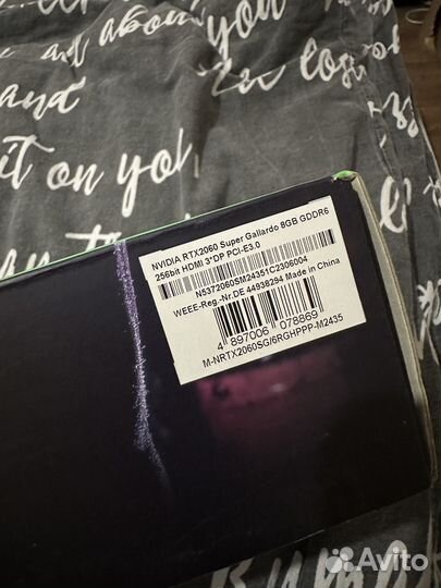 Nvidia geforce RTX 2060 super manli (samsung)