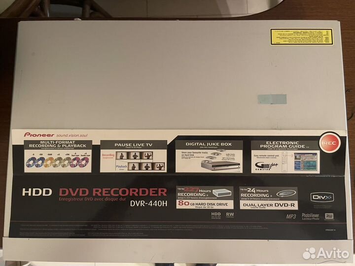 Dvd hdd рекордер Pioneer DVR-440H