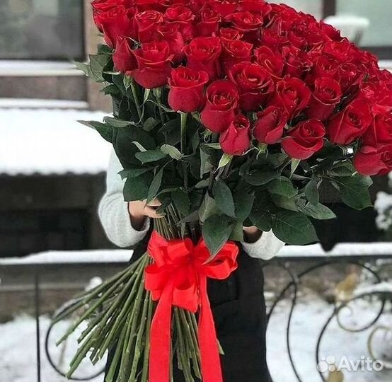 Высокие розы Гигантские розы Доставка цветов