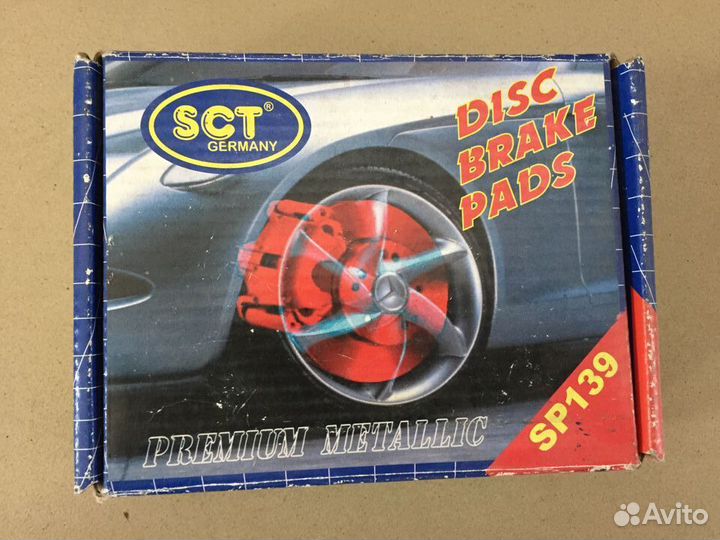 Тормозные колодки SCT nissan almera II N16