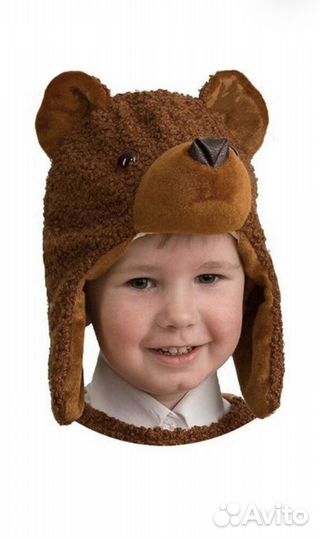 Мишка шапка