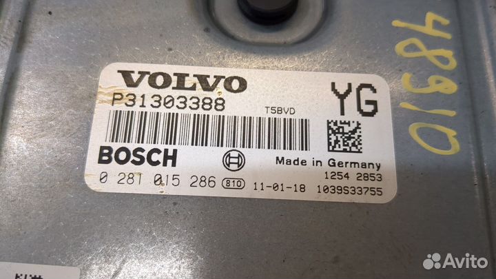Блок управления двигателем Volvo S60