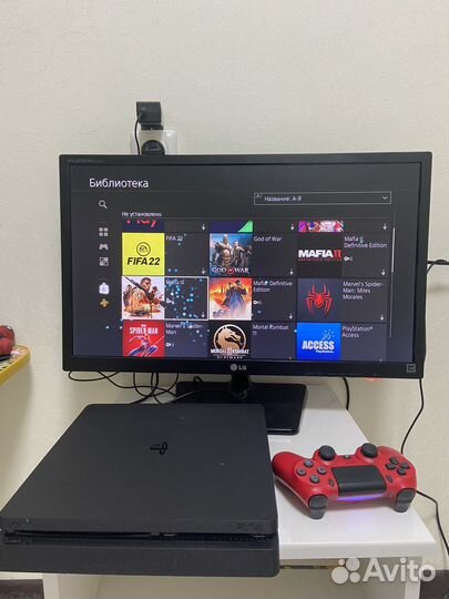 Ps4 slim 1тб крутые игры