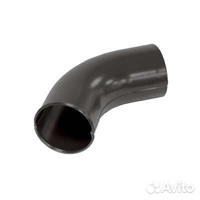 Отвод Grand Line PU Matte 90 мм RR 32 - т.коричневый