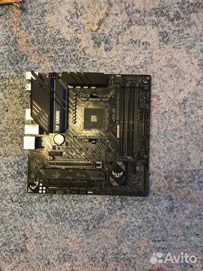Материнская плата asus tuf gaming b450m s