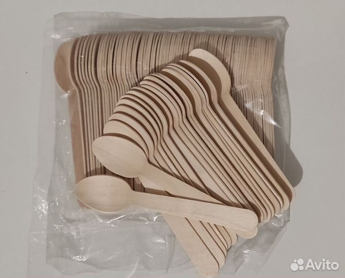 Ложка деревянная чайная 14см