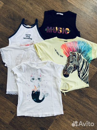 Одежда для девочки пакетом 134 146 152