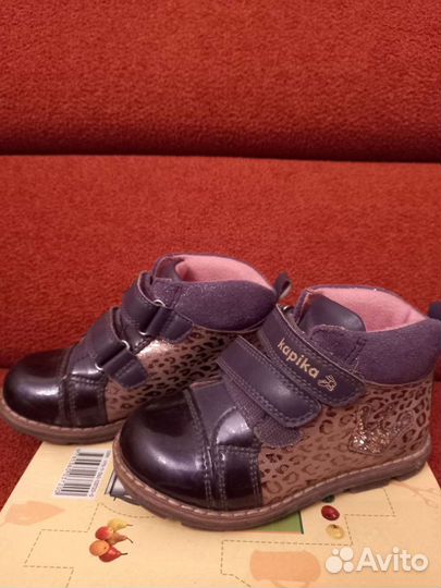 Ботинки демисезонные для девочки 25 размер