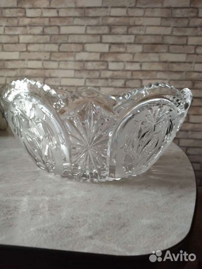 Ваза хрустальная СССР