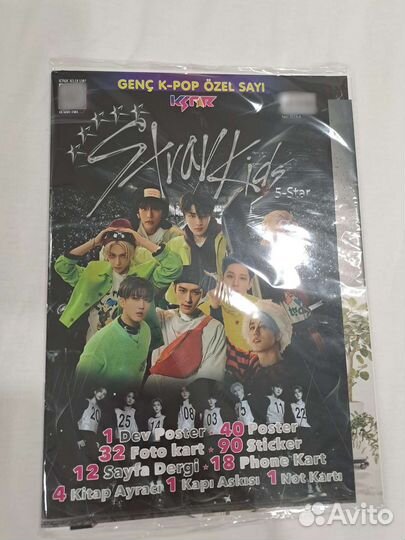 Kpop журнал stray kids