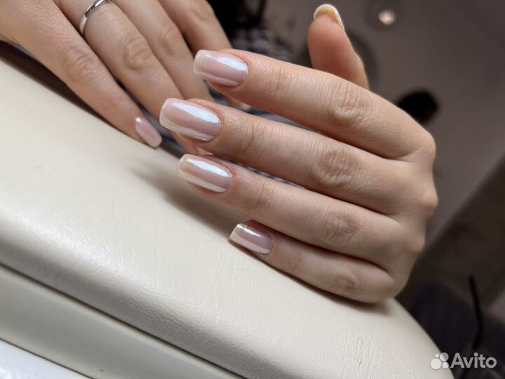 Модель на маникюр наращивание дизайин