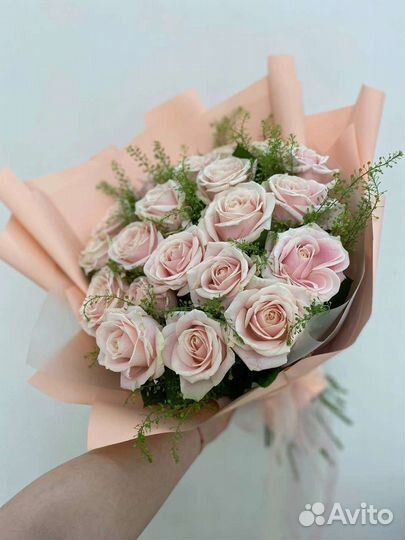 Цветы розы букет