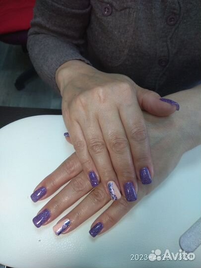 Маникюр с покрытием