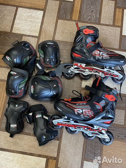 Роликовые коньки раздвижные