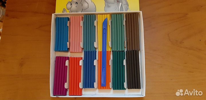 Пластилин для лепки детский