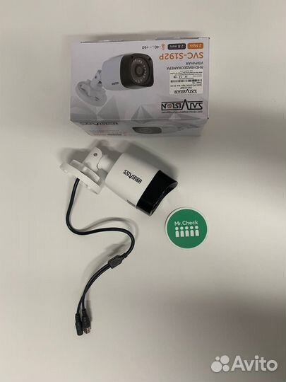 Камера видеонаблюдения с установкой