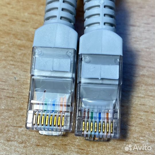 Коммутационный шнур патчкорд RJ45 0.5м