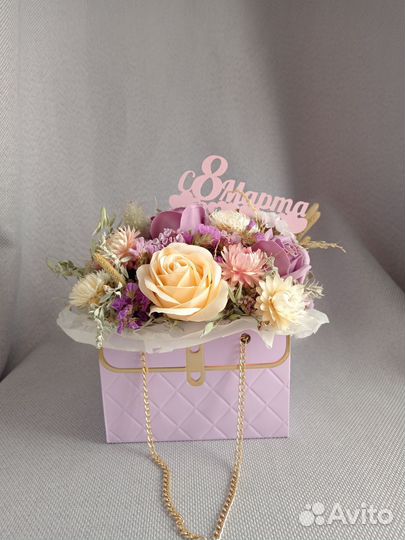 Букет цветов на 8 марта