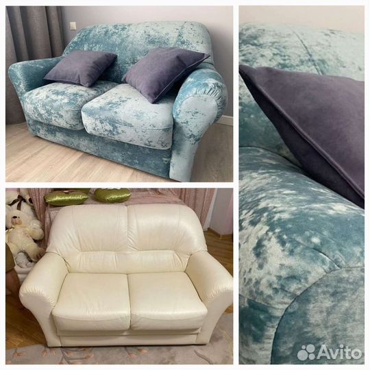 Перетяжка и ремонт мягкой мебели