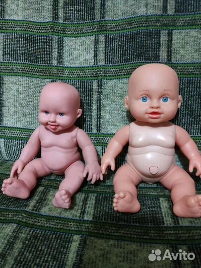 Пупсы маленькие, цена за обоих