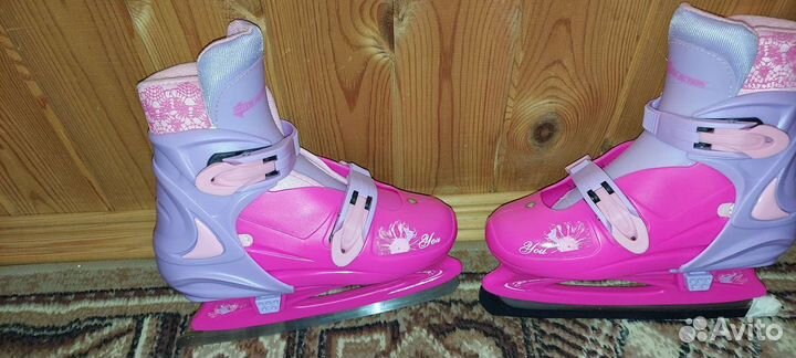 Коньки детские раздвижные