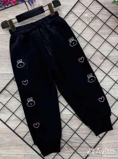 Брюки утепленные для девочки