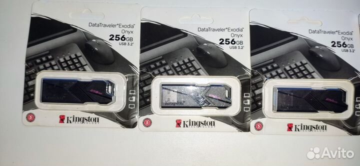 Новые Original Kingston 256 GB