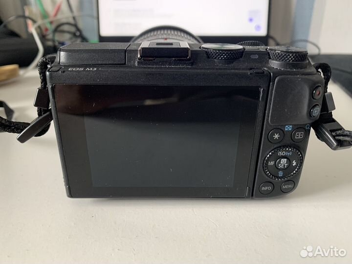 Canon eos m3 + переходник
