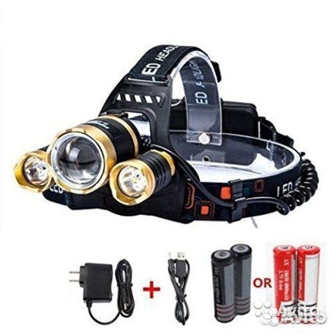 Налобный мощный фонарь High Power Headlamp