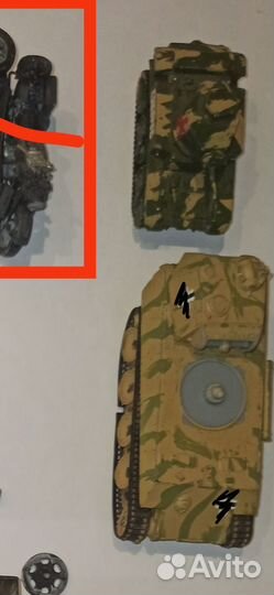 Модельки военной техники фирмы 