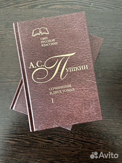 Пушкин в двух томах