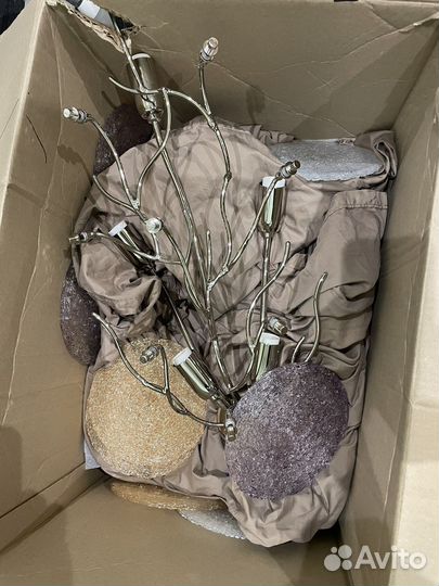 Светильник потолочный люстра спутник Италия