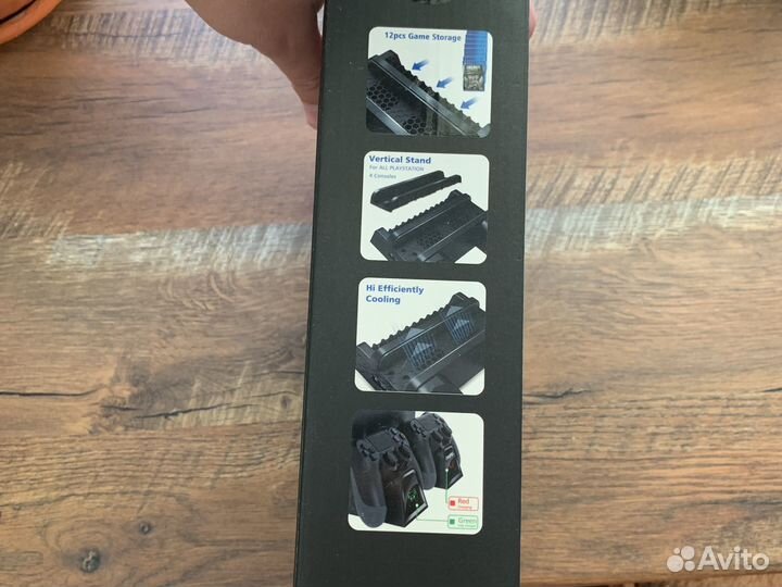 Охлаждающая подставка ps4 pro/ ps4 slim/ fat