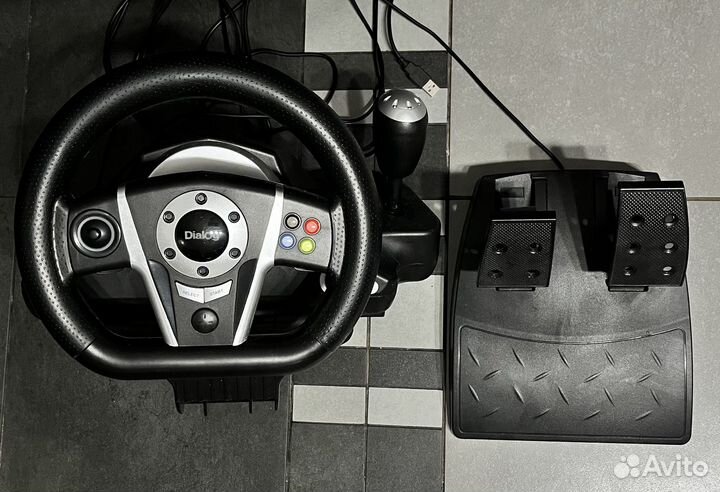 Руль игровой Dialog GW-235VR