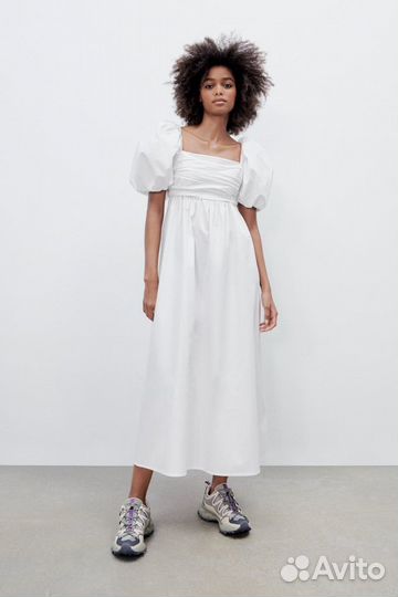 Платье вечернее белое Zara