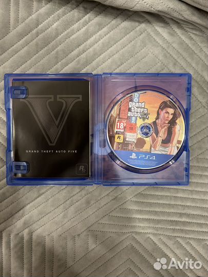 Диск gta v premium edition ps4