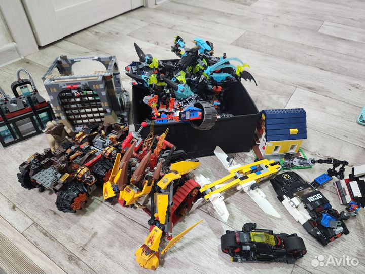 Leg наборы Ninjago City и тд