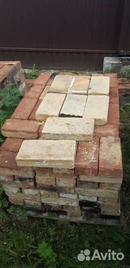 Кирпич печной бу