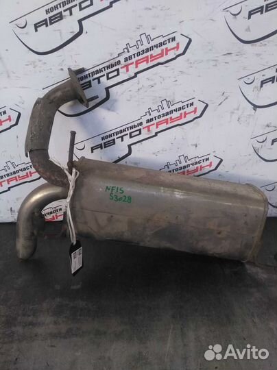 Глушитель nissan juke NF15 YF15 MR16-DDT средняя ч