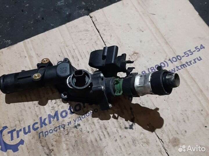 Корпус термостата Рено K9K 836 1.5D Сценик 3 Меган