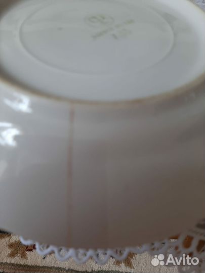 Масленка Кахла Фарфор ГДР.Винтаж
