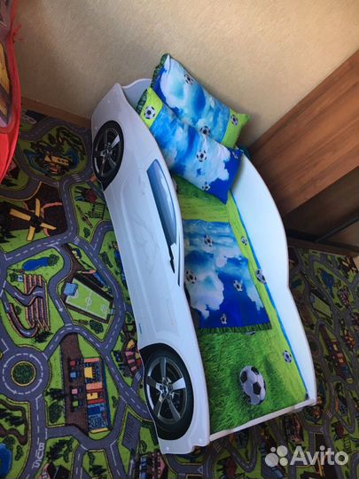 Кровать-машина Мустанг